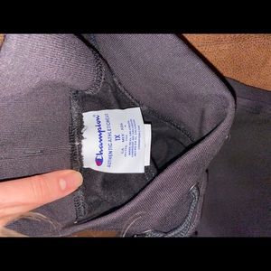 Black champion joggers